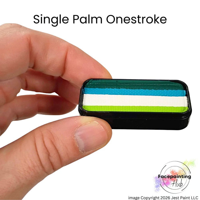 Facepainting Hub |  OneStroke Palette Single Refill - PALM - 14gr