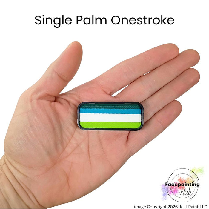 Facepainting Hub |  OneStroke Palette Single Refill - PALM - 14gr