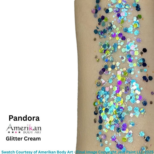 Amerikan Body Art | CHUNKY Glitter Creme - New Formula - PANDORA - .5oz