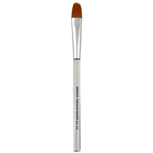 MEHRON | Paradise Makeup AQ Face Painting Brush - Wide Chisel Filbert #816  (1/2")