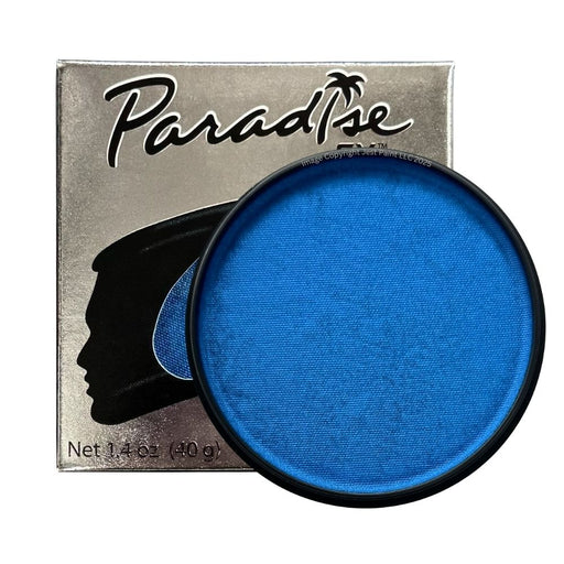 Paradise Face Paint By Mehron - Brilliant Azur ( Metallic Dark Blue ) 40gr