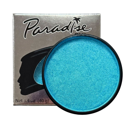 Paradise Face Paint By Mehron - Brilliant Blue Bebe ( Metallic Light Blue ) 40gr