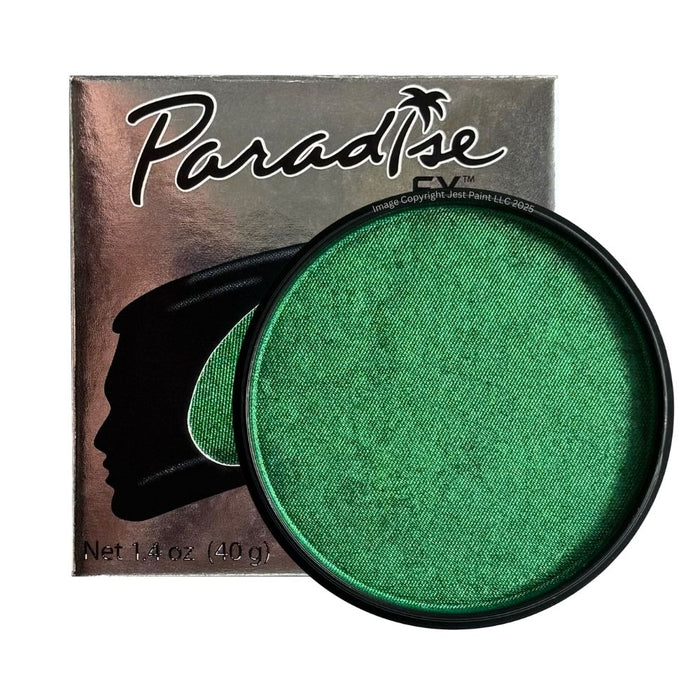 Paradise Face Paint By Mehron - Brilliant Vert Bouteille ( Metallic Green )40gr