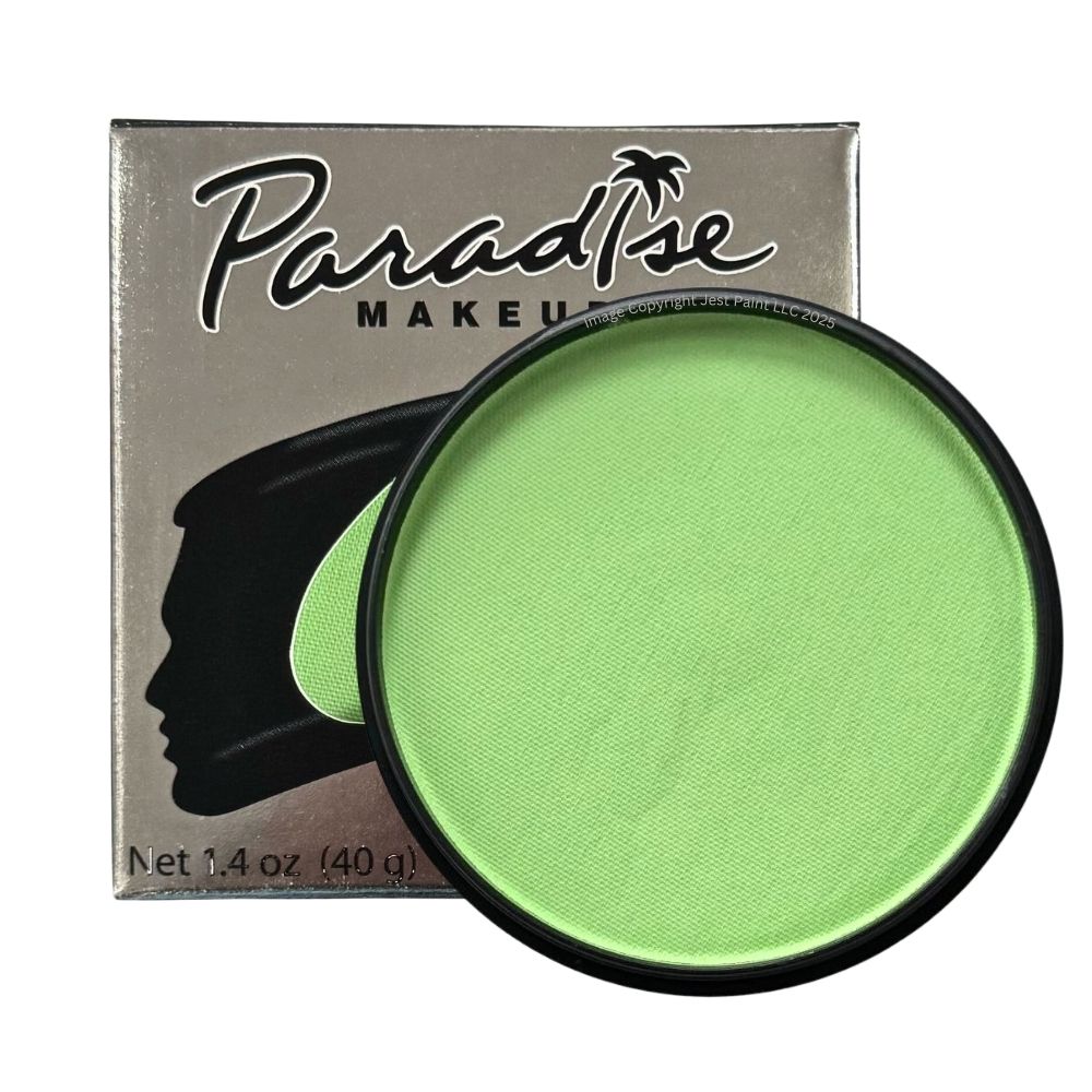 Paradise Face Paint By Mehron | Pastel Green 40gr — Jest Paint