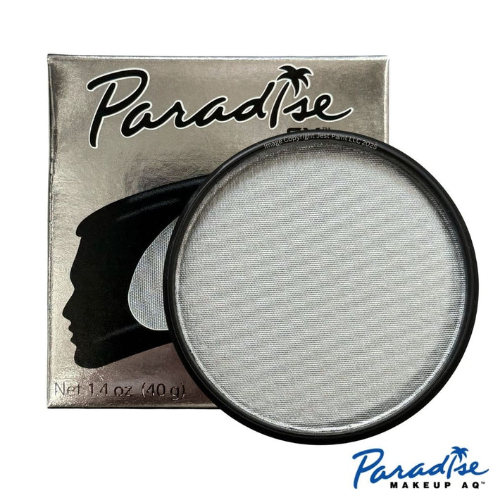 Paradise Face Paint By Mehron - Brilliant Argente ( Metallic Silver )40gr