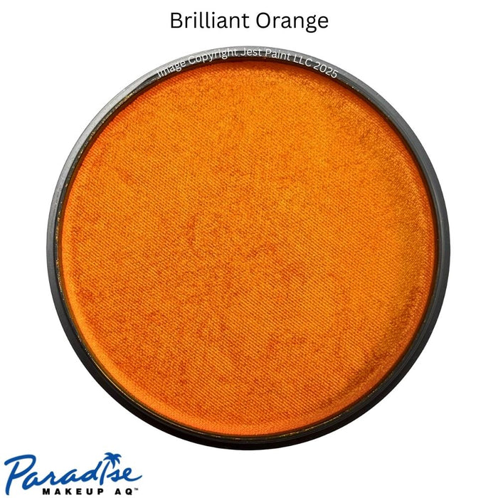 Paradise Face Paint By Mehron - Brilliant / Metallic Orange 40gr