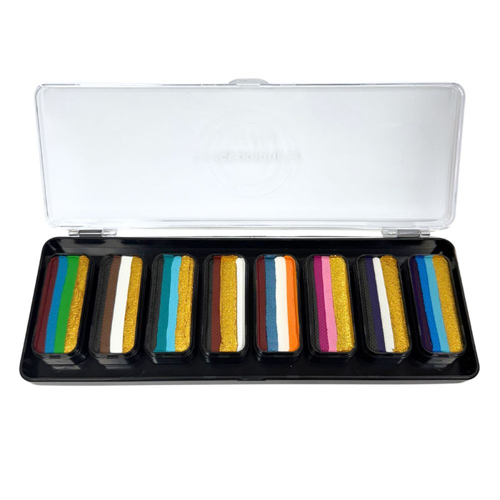 Facepainting Hub | Face Painting Palette |  THE PARTY PALETTE  (8 x 14gr)