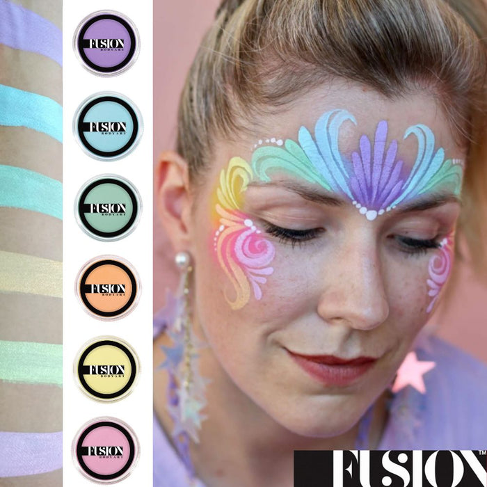 Fusion Body Art Face Paint | Prime Pastel Orange 25gr