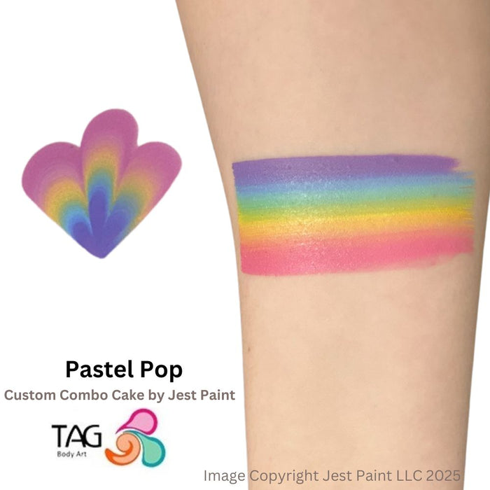 TAG Face Paint |  1 Stroke - EXCL Pastel Pop Rainbow  #29 -  DISCONTINUED