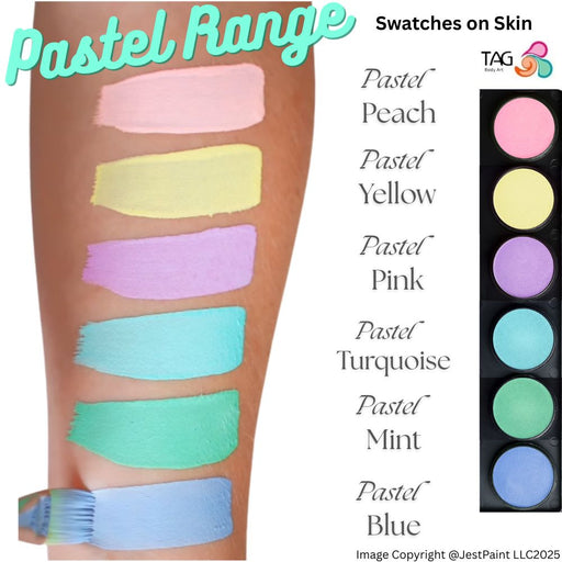 TAG Face Paint - 6 Color Pastel MACARON Palette