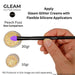 VIVID Glitter |  GLEAM Glitter Cream | Small Pastel Glow - PEACH FUZZ (10gr)