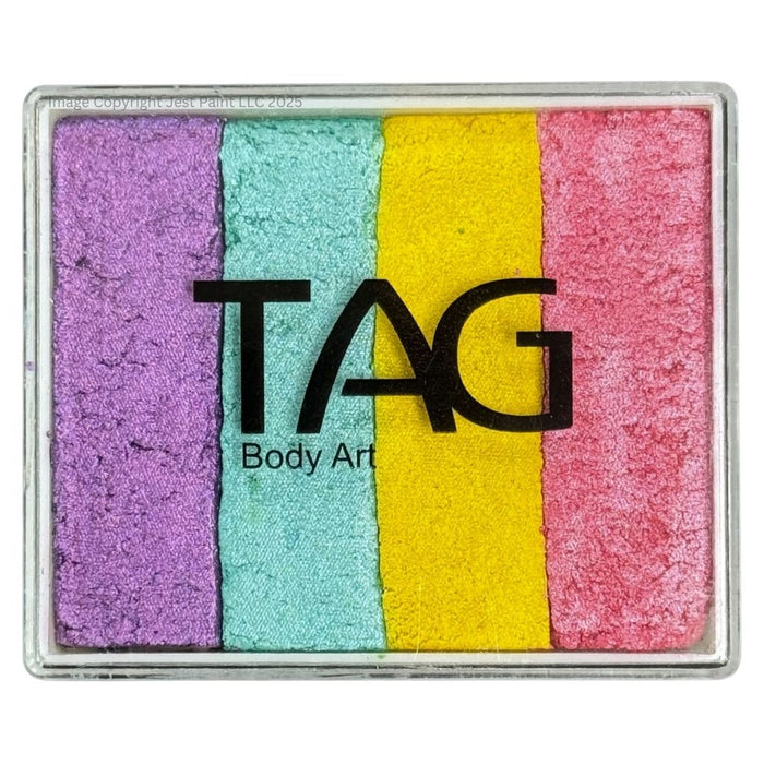 TAG Face Paint Split Cake - EXCL Pearly Big Happy Swirl 50gr   #9