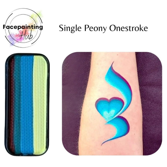 Facepainting Hub |  OneStroke Palette Single Refill - PEONY - 14gr