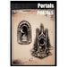 Tattoo Pro 197 | Air Brush Body Painting Stencil - Portals