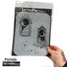 Tattoo Pro 197 | Air Brush Body Painting Stencil - Portals