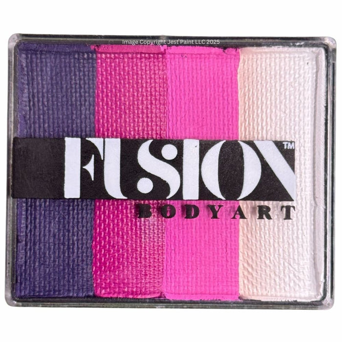 Fusion Body Art Face Paint - Rainbow Cake | NEW Power Princess 50gr by Jest Paint