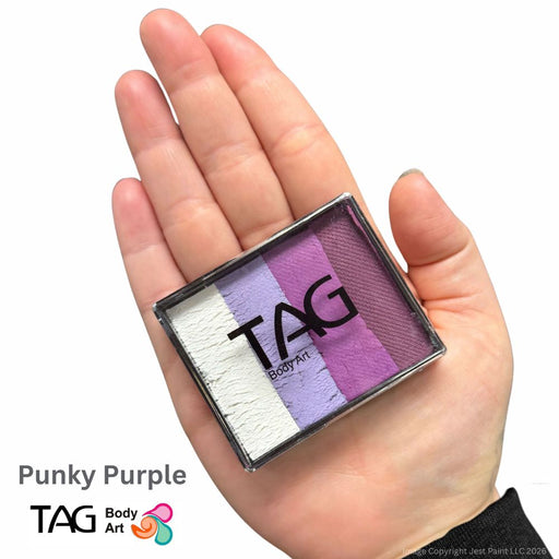 TAG Face Paint Split Cake - EXCL Punky Purple 50gr   #43
