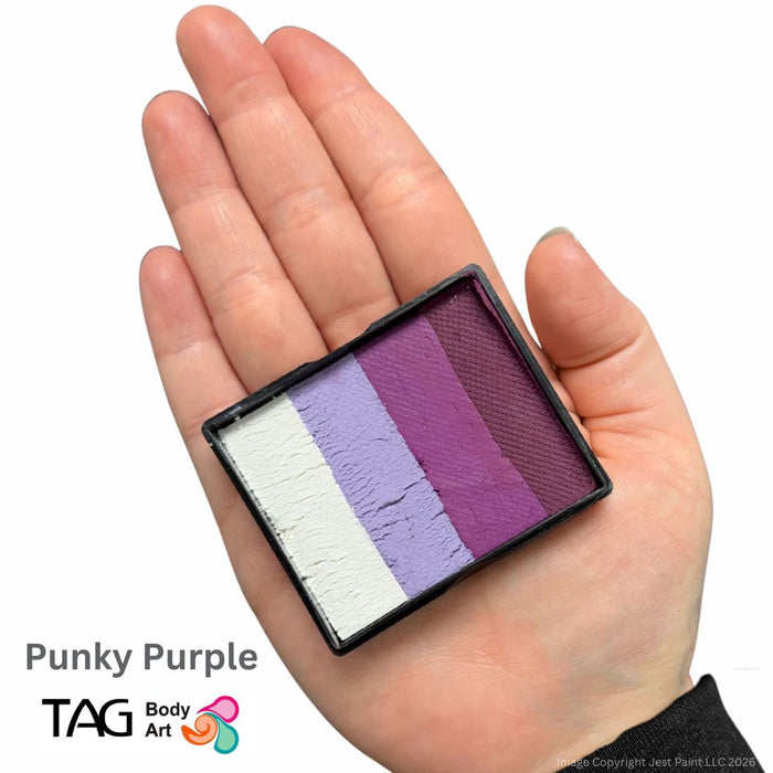 TAG Face Paint Split Cake - EXCL Punky Purple 50gr   #43