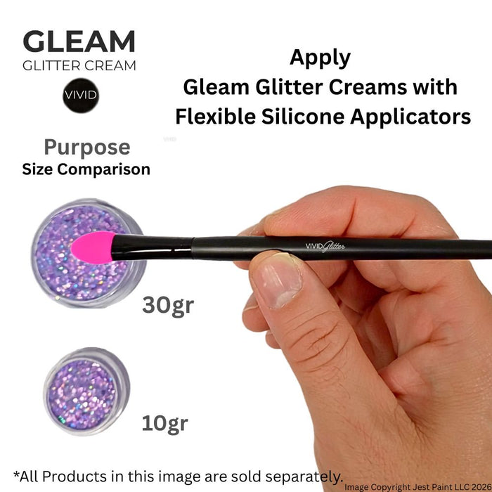 VIVID Glitter |  GLEAM Glitter Cream | Small PURPOSE (10gr)