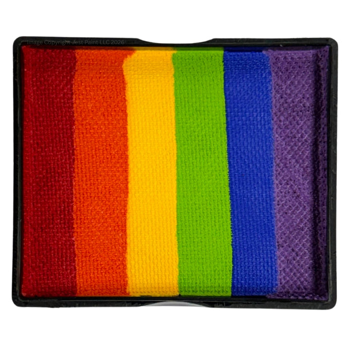 TAG Face Paint Split Cake - EXCL Large Rainbow Blast 50gr   #31