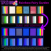 TAG Paint | Rainbow Fairy Garden Palette by Tamar David - (12x10gr) (SFX - Non Cosmetic)