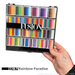 Fusion Body Art | Paleta de pintura facial Spectrum - 24 combinaciones - Rainbow Paradise