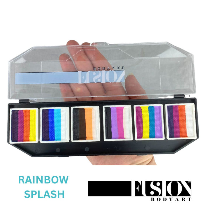 Fusion Body Art  | Spectrum Face Painting Palette | Rainbow Splash