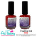 Art Factory | Alcohol Based Temporary Tattoo Ink - FESTIVAL INK - RED 15ml Bottle