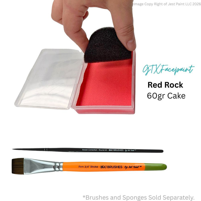 GTX Face Paint | Crafting Cake - Regular  Red Rock  60gr