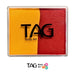 TAG Face Paint Split - Red and Golden Orange 50gr   #1