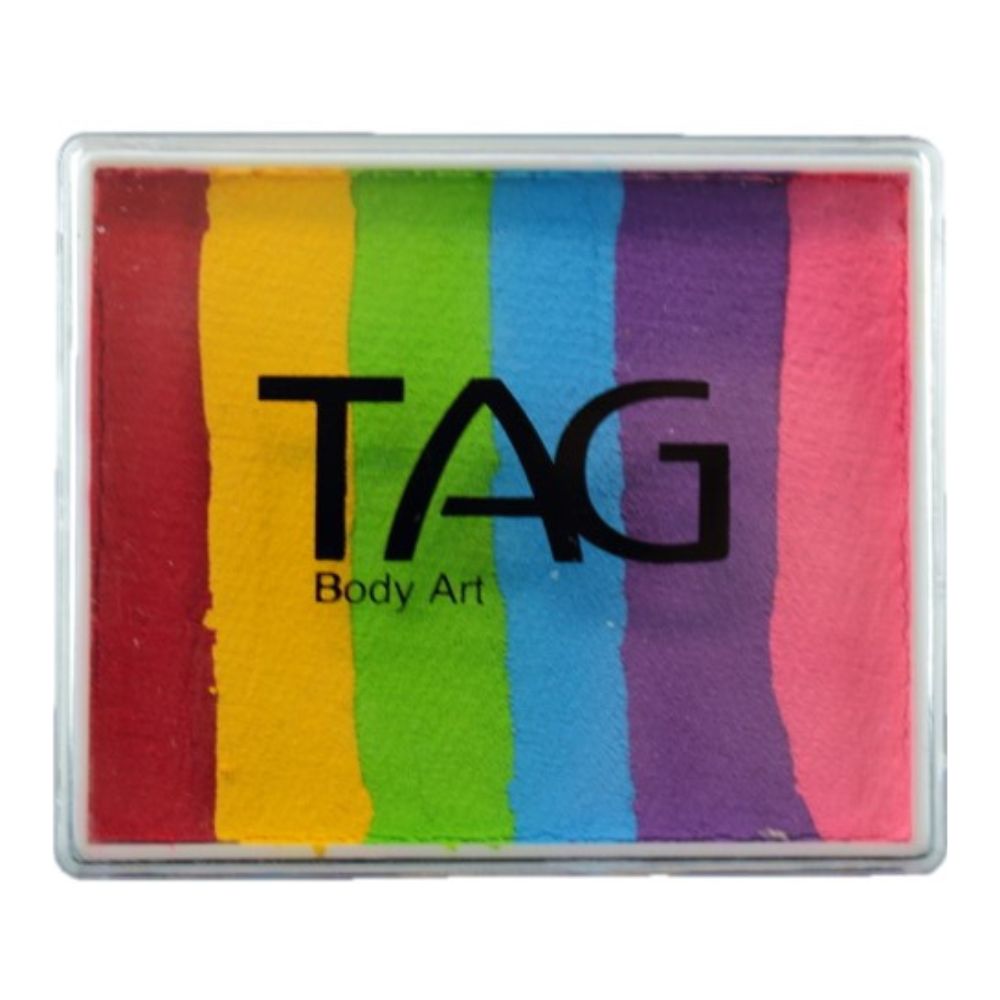 TAG Face Paint Split Cake - Regular Rainbow 50gr #17