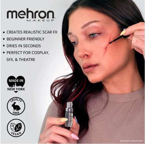 Mehron | Rigid Collodion (Scar Maker) 0.125 fl. oz.