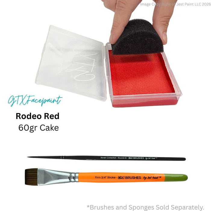 GTX Face Paint | Crafting Cake - Regular Rodeo Red  60gr
