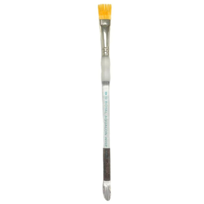 Royal Aqualon Face Painting Brush  | FLAT Wisp - (R2735 - 1/2")