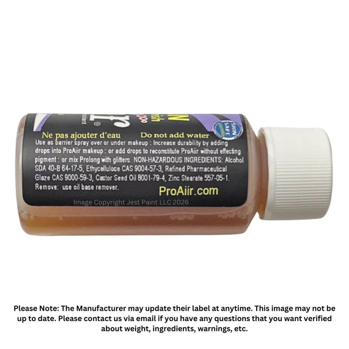 ProAiir |  Barrier Sealer/Extender/Mixing Liquid | PROLONG - SATIN FINISH - 1 oz ( includes dropper and spray cap )