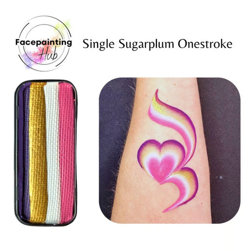 Facepainting Hub |  OneStroke Palette Single Refill - SUGARPLUM -  14gr