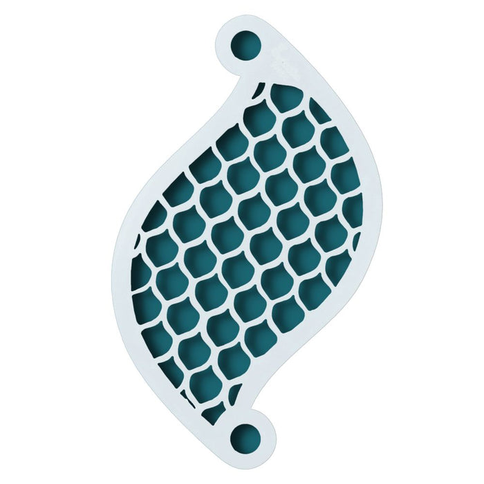 Superstar  | Face Painting Stencil - Scales   77004