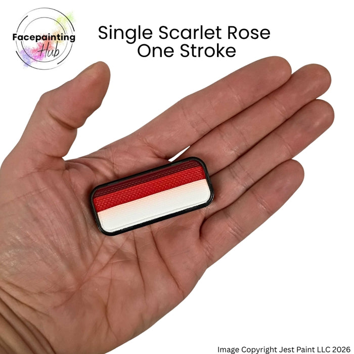 Facepainting Hub |  OneStroke Palette Single Refill - SCARLET ROSE - 14gr