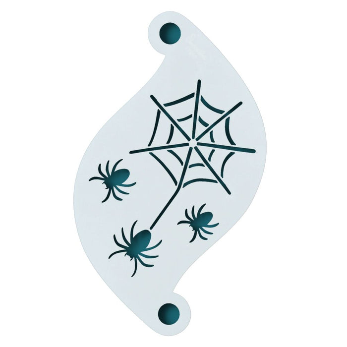 Superstar  | Face Painting Stencil - Scary Spider 77092