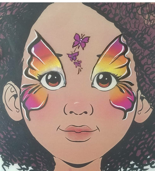 TAP 004 Face Painting Stencil - Butterflies
