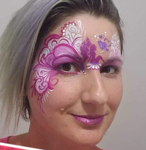 TAP 095 Face Painting Stencil - Sitting Sweet Fairy