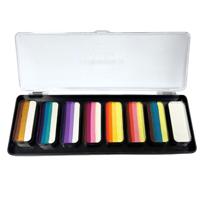 Facepainting Hub | Face Painting Palette |  SECRET GARDEN PALETTE  (8 x 14gr)