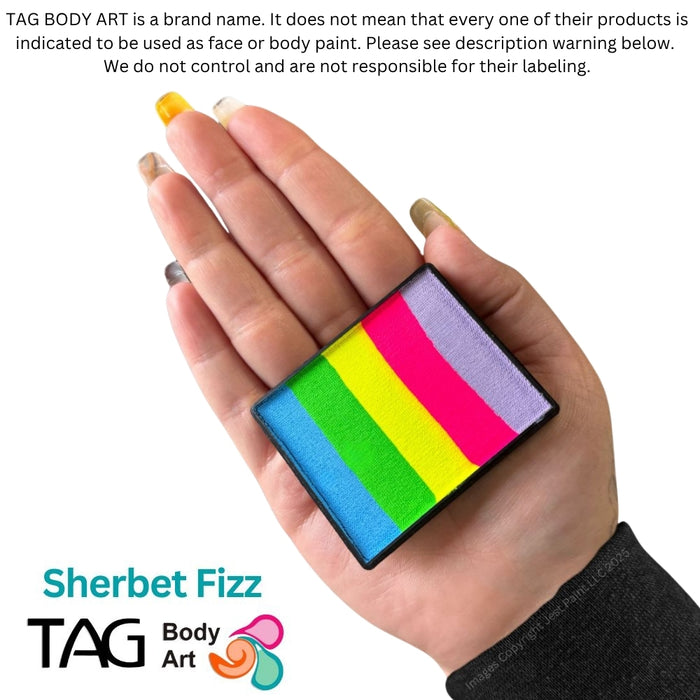 TAG Paint Split Cake - Happy Hippie ( Sherbet Fizz ) 50gr #28 (SFX - Non Cosmetic)