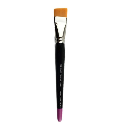The Face Painting Shop Brush - 1" Short Angled