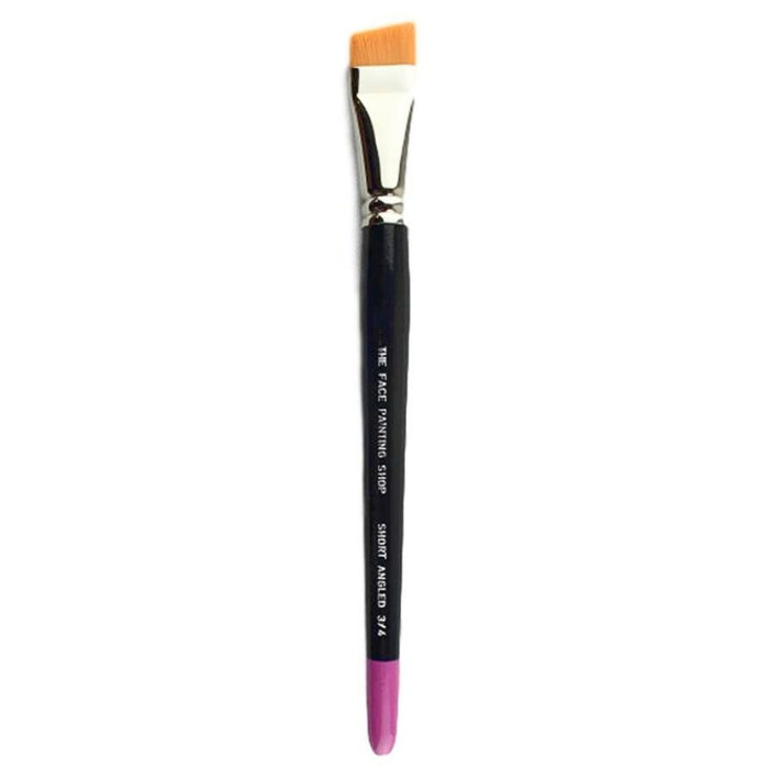 The Face Painting Shop Brush - 3/4" Short Angled
