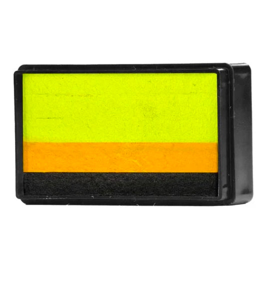 Silly Farm  Face Paint | Arty Brush Cake - EZ (Easy) Strokes by Susy Amaro - PINEAPPLE YELLOW  28gr #51