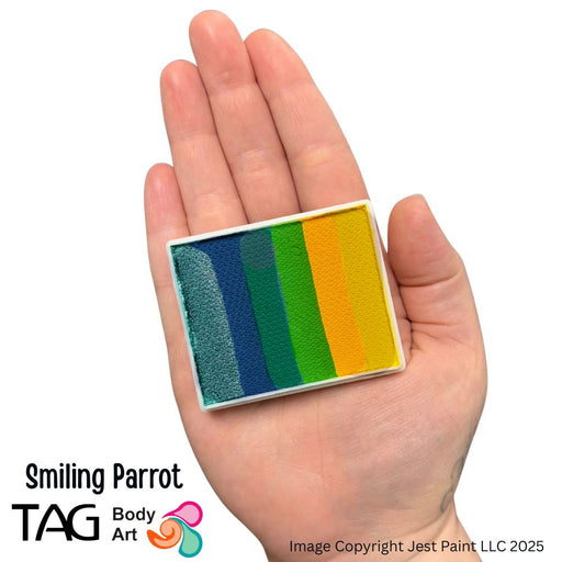DFX Paint Rainbow Cake - Large Smiling Parrot (RS50-84) Approx. 50gr  #26 (SFX - Non Cosmetic)