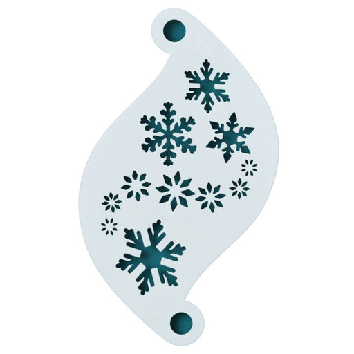 Superstar  | Face Painting Stencil - Snowflakes   77003
