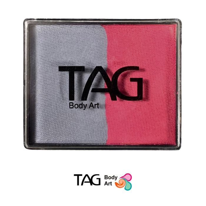 TAG Face Paint Split - Soft Grey and Rose Pink 50gr   #11