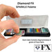 Diamond FX Face Paint | 6 x 6gr Split Cake Palette - Matte / Metallic Colors- SPARKLE